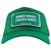 john-hatter-winner-winner-chicken-dinner-aluminium-trucker-cap---green-34429157