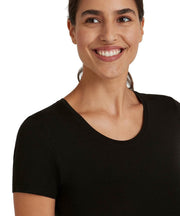Falke Daily ClimaWool T-Shirt - Black
