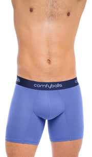Comfyballs Performance Superlight Long Boxer - Ocean Blue