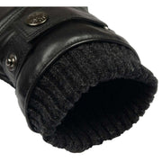 dents-skipton-knitted-cuff-stitch-detail-leather-gloves---black-34490446