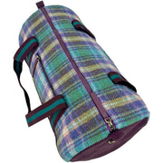 maccessori-harris-tweed-barrel-holdall-bag---greenpurple-34629977