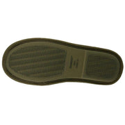 isotoner-sport-quilted-mule-slippers---khaki-green-34523252