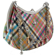 vivienne-westwood-heather-check-charm-frame-purse---beigepinkblue-35446849
