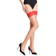 falke-lunelle-8-denier-stay-ups---powderred-35504281