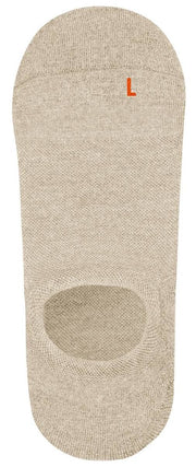 Falke Keep Warm No Show Socks - Beige Mel