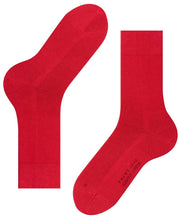 Falke Sensitive London Socks - Scarlet Red