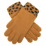 dents-spotted-feather-yarn-knitted-gloves---tan-beige-34478244