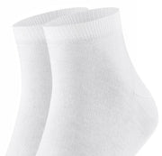 Falke Happy 2 Pack Sneaker Socks - White