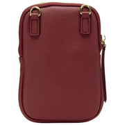 Elie Beaumont Phone Bag - Burgundy