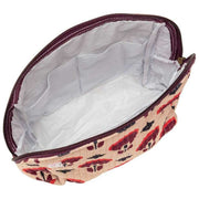 Elie Beaumont Serendipity Velvet Vanity Bag - Coffee Geo Tulip Brown