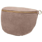 Elie Beaumont Suede Large Sling Bag - Mink Beige