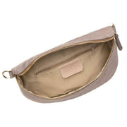 Elie Beaumont Suede Large Sling Bag - Mink Beige