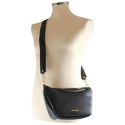 Every Other Single Strap Large Slouch Shoulder Bag - Black