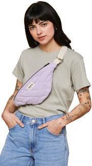 Hindbag Olivia Quilted Bum Bag - Lilac