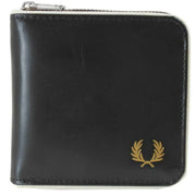 fred-perry-classic-zip-around-wallet---blackecru-cream-34432029