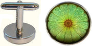 Bassin and Brown Lime Fruit Cufflinks - Green