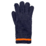 dents-feather-yarn-knitted-gloves---navyorange-34478289