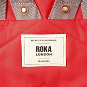 roka-finchley-a-medium-recycled-canvas-backpack---scarlet-red-35910142