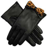 dents-laurie-bow-leather-gloves---leopardblack-34479485