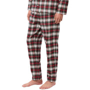 lacoste-plaid-poplin-pyjama-set---ladybird-redwhitegreen-34497331