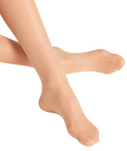Falke Pure Matt 20 Denier Stay Up Stockings - Golden Tan