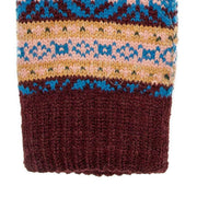 dents-jacquard-fair-isle-knitted-gloves---damson-burgundy-34478361