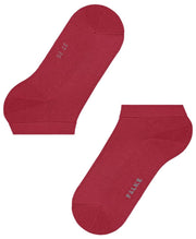 Falke Climawool Sneaker Socks - Scarlet Red
