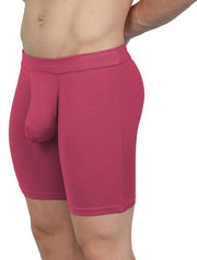 Obviously EliteMan Boxer Brief 6inch Leg - Brick Red