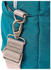 Roka Gatwick Small Recycled Canvas Duffle Bag - Deep Teal Blue