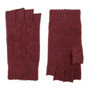 dents-fingerless-cable-knit-gloves---damson-burgundy-34478202