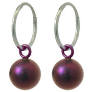 ti2-titanium-bead-charm-hoop-earrings---brown-34437791