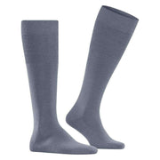 Falke Airport Knee High Socks - Steel Grey