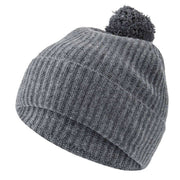 Falke Cashmere Pom-Pom Beanie - Dark Grey