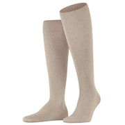 Falke Climawool Knee High Socks - Pebble Mel Beige