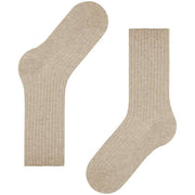 Falke Cosy Wool Boot Socks - Beige Mel