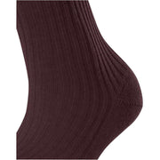 Falke Cosy Wool Boot Socks - Burgundy