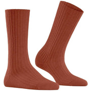 Falke Cosy Wool Boot Socks - Terra Orange