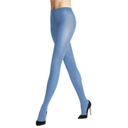Falke Cotton Touch Tights - Arctic Blue