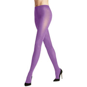 Falke Cotton Touch Tights - Pink Iris Lilac