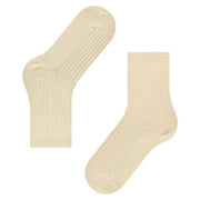 Falke Cross Knit Socks - Cream