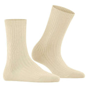 Falke Cross Knit Socks - Cream