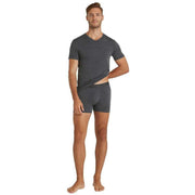 Falke Daily ClimaWool Boxer Brief - Dark Grey Heather