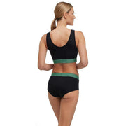 Falke Daily Comfort 2-Pack Bra - Black/Green