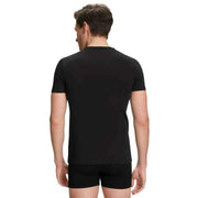 Falke Daily Comfort Crew Neck 2 Pack T-Shirt - Black