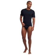 Falke Daily Seamless Crew-Neck T-Shirt - Black