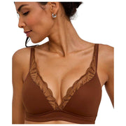 Falke Delicate Touch High Apex Bra - Deer Brown