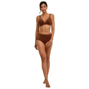 Falke Delicate Touch Mid Waist Briefs - Deer Brown