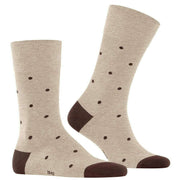 Falke Dot Socks - Taupe Mel