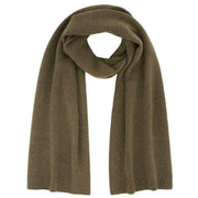 Falke Extra-Fine Merino Wool Scarf - Wood Mel Green