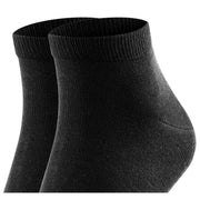 Falke Happy 2 Pack Sneaker Socks - Black